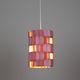 Lampe à suspension danoise vintage Facet pop de Louis Weisdorf, Lyfa, 1972