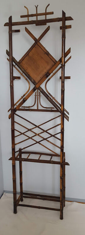 Bamboo coat rack
