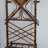 Bamboo coat rack