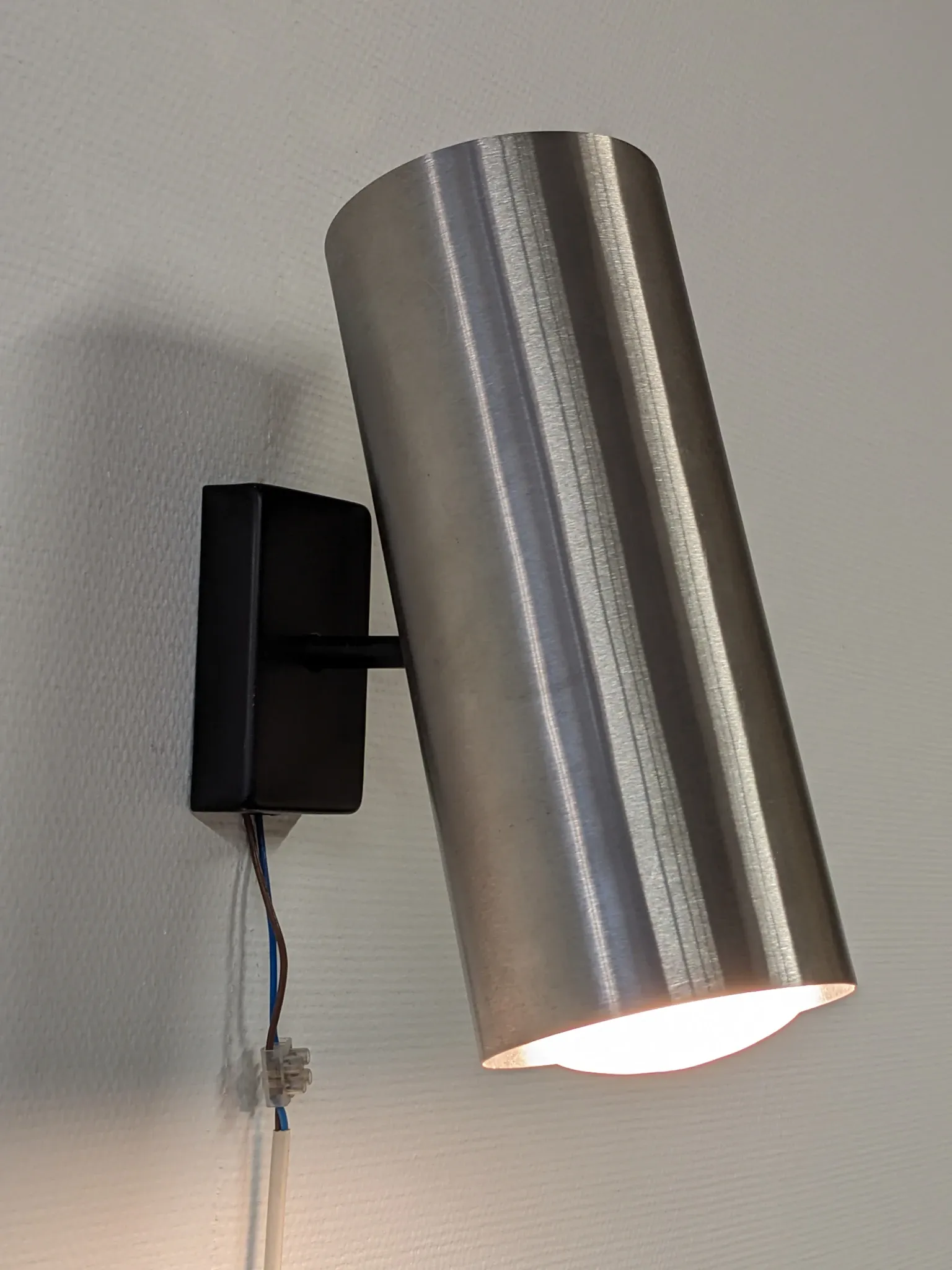 Modernist spot light by R.J Caillette for Parscot, France around 1960.
