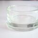 Lumax tempered glass round ashtray, 50s