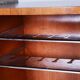 Bauhaus Czechia Sideboard in Walnut and Chrome-Plated Steel by Robert Slezak, 1930s