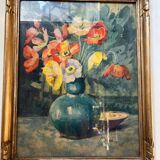 Anemones in watercolor