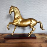 Brass horse