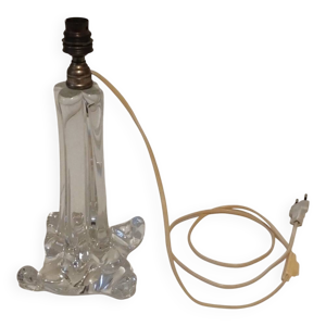 pied de lampe en cristal - baccarat