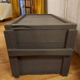 Large solid wood chest