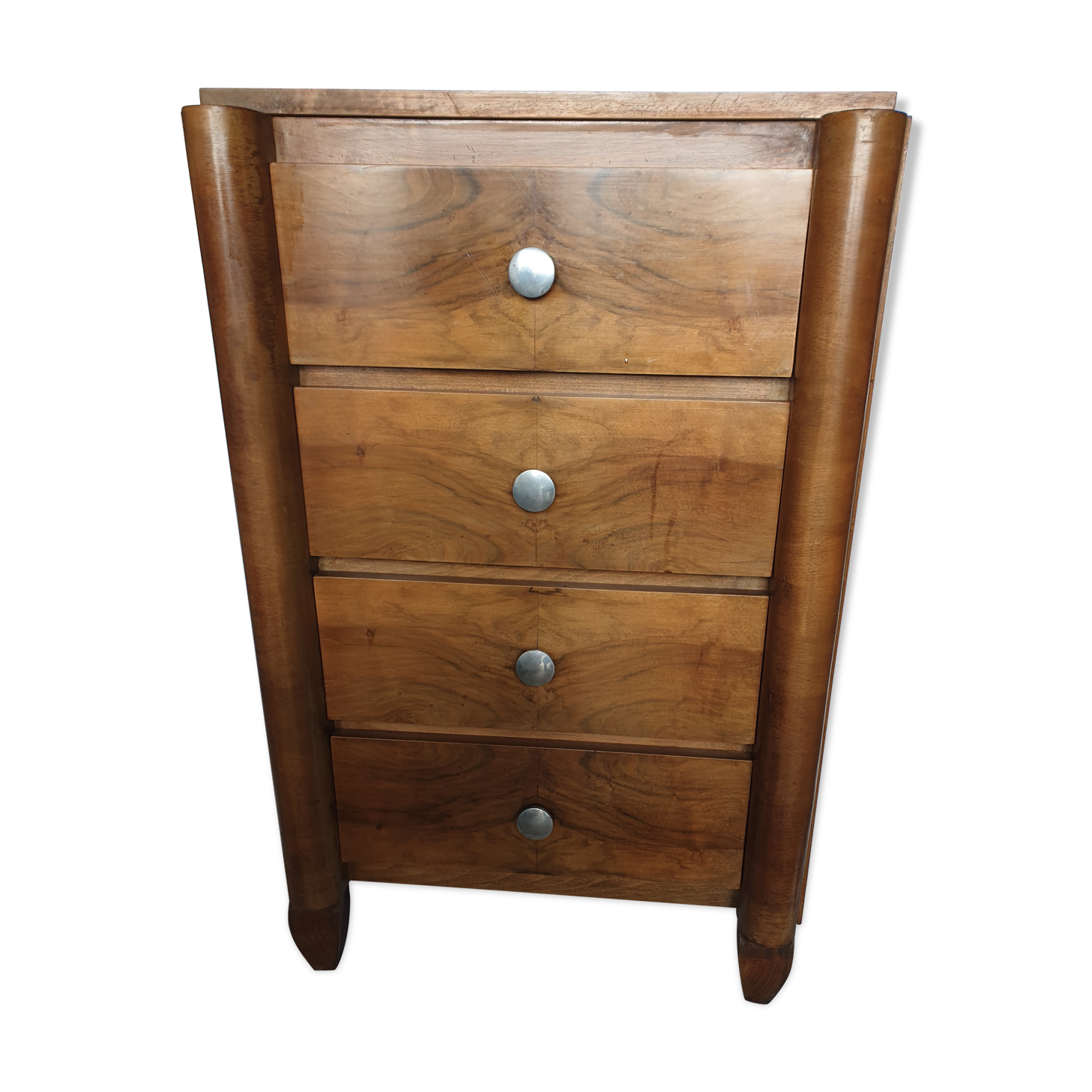 Chiffonnier 4 tiroirs art deco