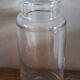 Vase Flacon ancien conservation verre transparent