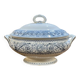 Important English Minton porcelain soup tureen, Florentine pattern