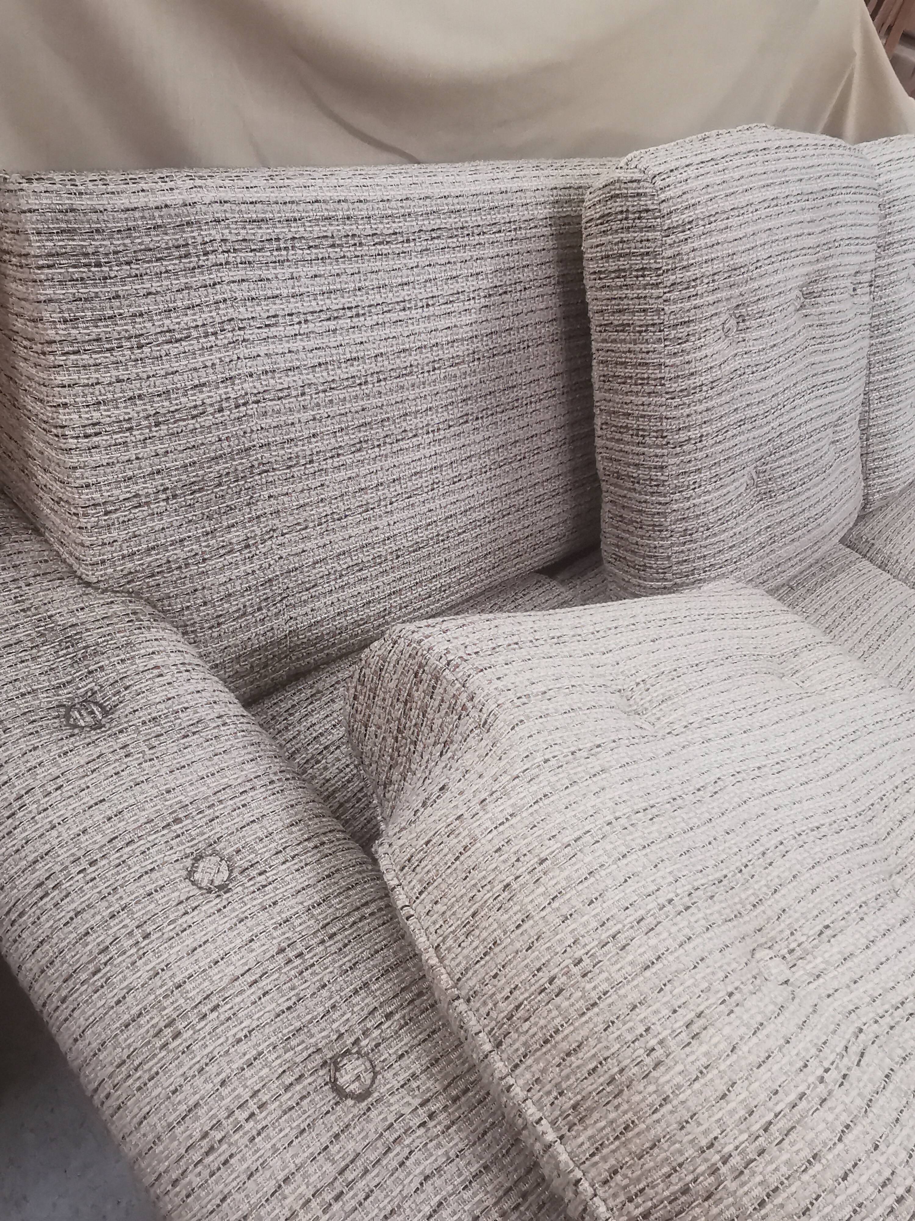 Sofa bed and armchair