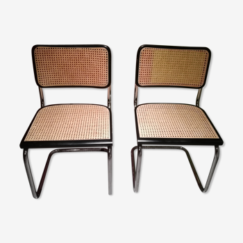Paire de chaises Marcel Breuer B32