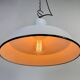 Industrial White Enamel Factory Pendant Lamp from Abolite, 1960s