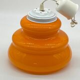 Vintage orange opal / opaline lamp / pendant 🧡🧡