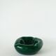 large ceramic empty pocket, green, 1970
