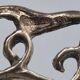 Cuillère coquille en argent 800 religieuse Italie Padoue années 1950