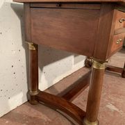Bureau de style Empire en acajou et placage XX siècle