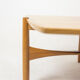 Table basse en merisier, années 1970