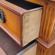 Louis xvi style chest of drawers in cherry wood 3 drawers