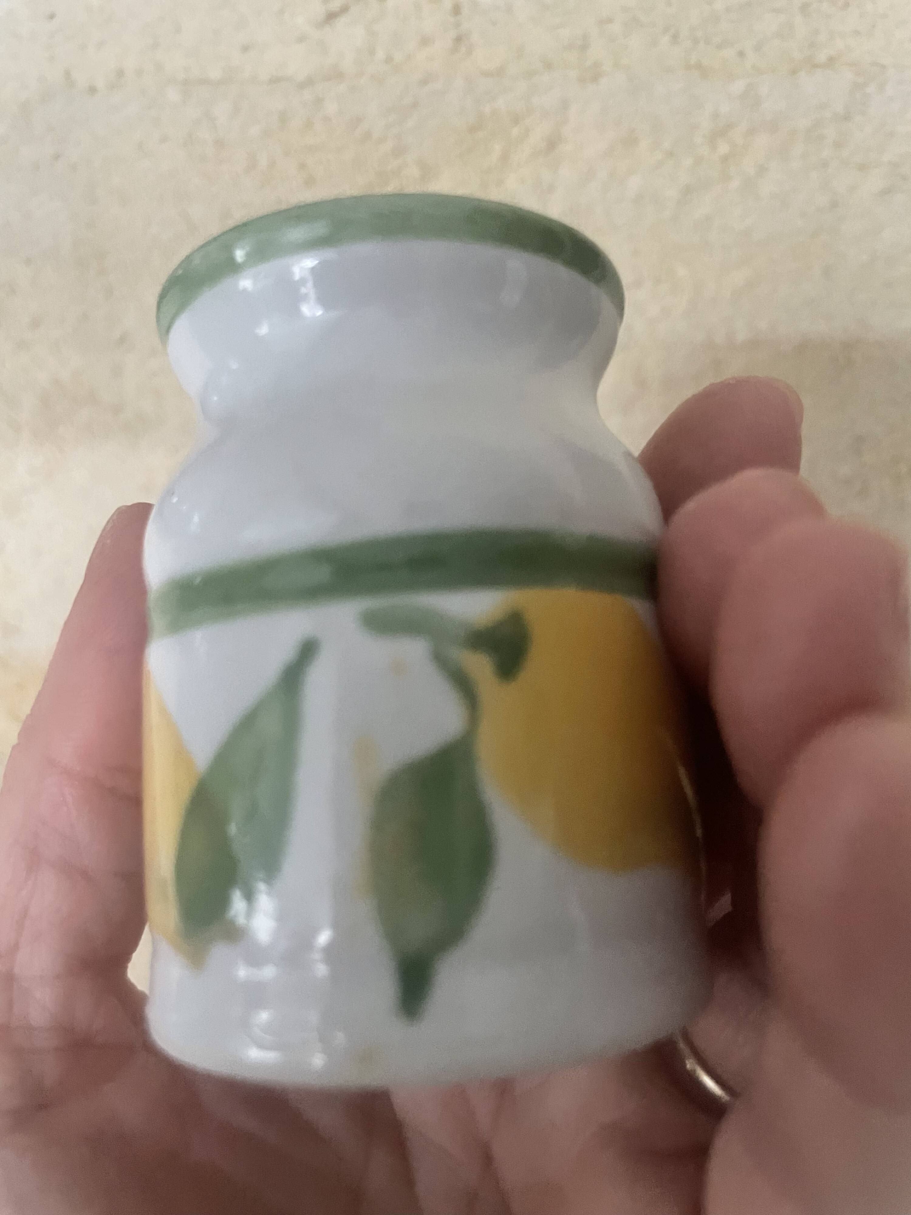 LBP salt and pepper shakers with lemons