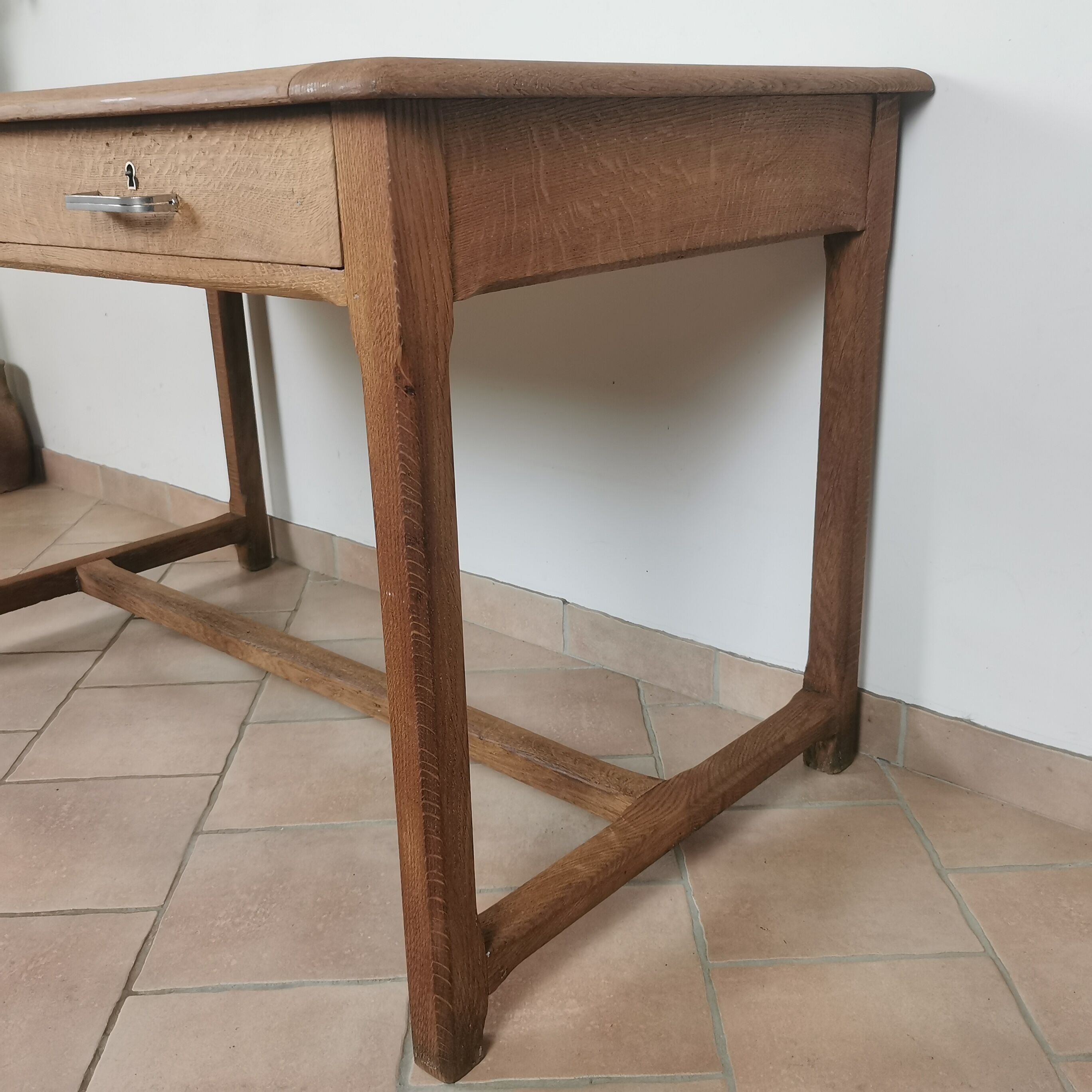 Solid oak desk