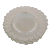 7 dessert plates Duralex Marguerite