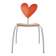 Chaise Heart conçue par Agatha Ruiz de la Prada