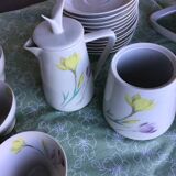 Coffee service 1960 S.F.P French porcelain company