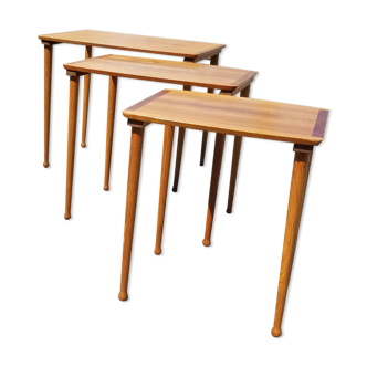 Scandinavian nesting table set