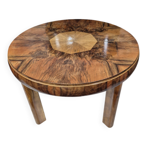 Table à manger ronde - noyer