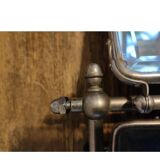 Miroir triptyque 1900 biseauté Barbier