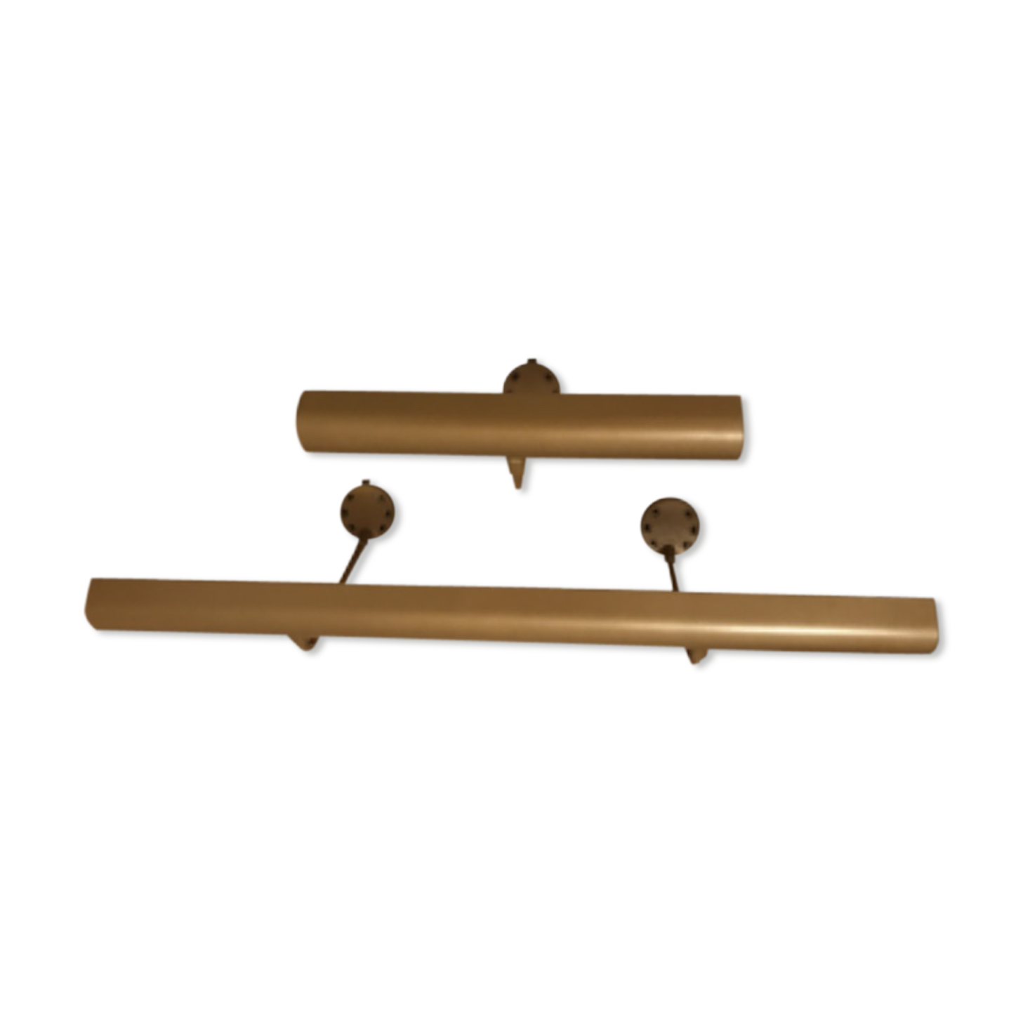 Set of 2 wall sconces Golden