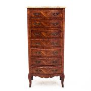 Chest of drawers tallboy, France, 1940s