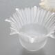 Glass lampshade, Vintage glass tulip