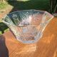 Saladier vintage octogonal en verre