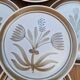 Set of 10 Flat Plates in Stoneware from Longchamp Manufacture