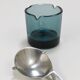 Bauhaus Ashtray Tourmaline by Wilhelm Wagenfeld for WMF Germany, 1960s