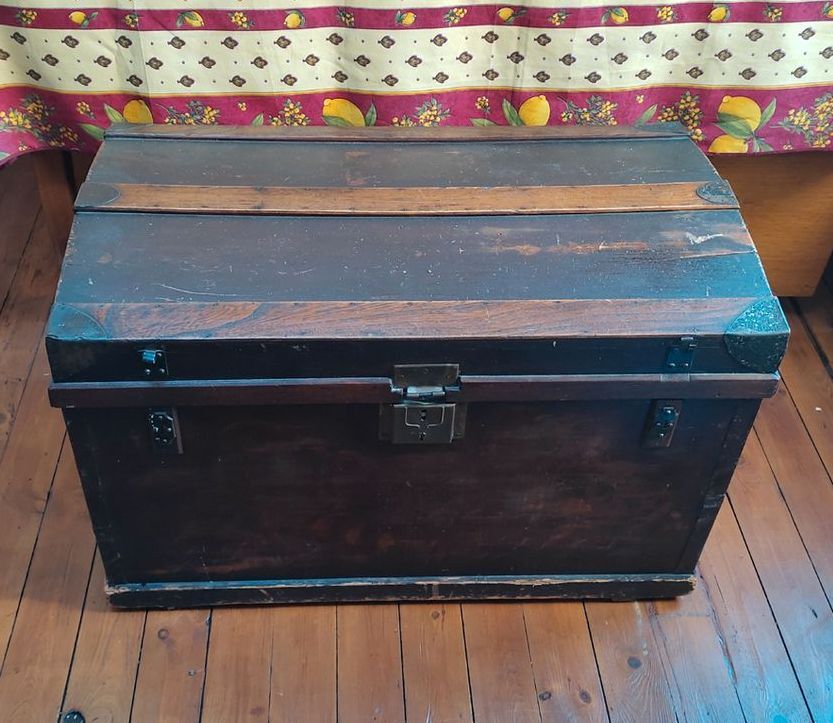 Large antique chest