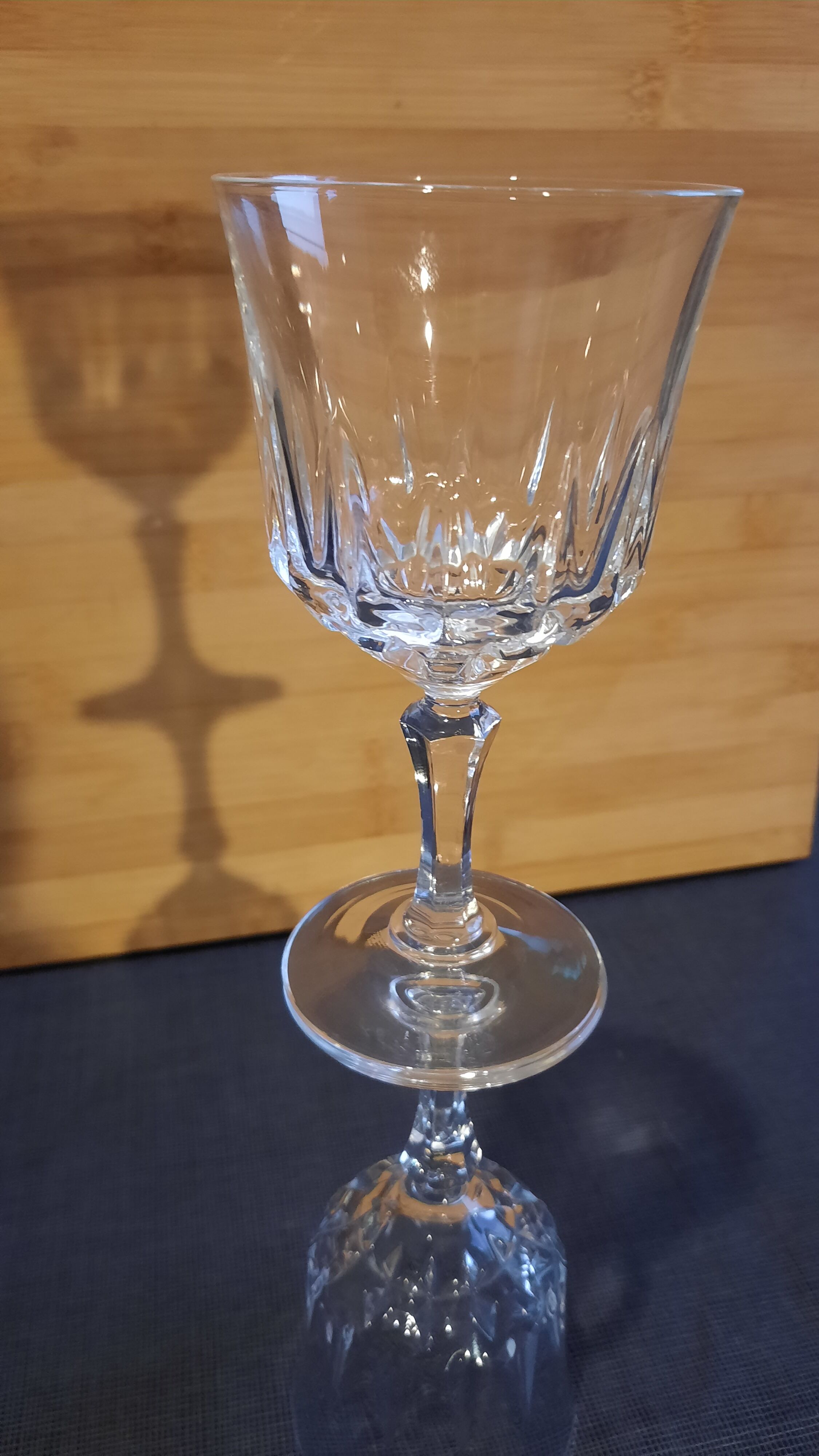 Cristal D'Arques 10 wine glasses model St Germain