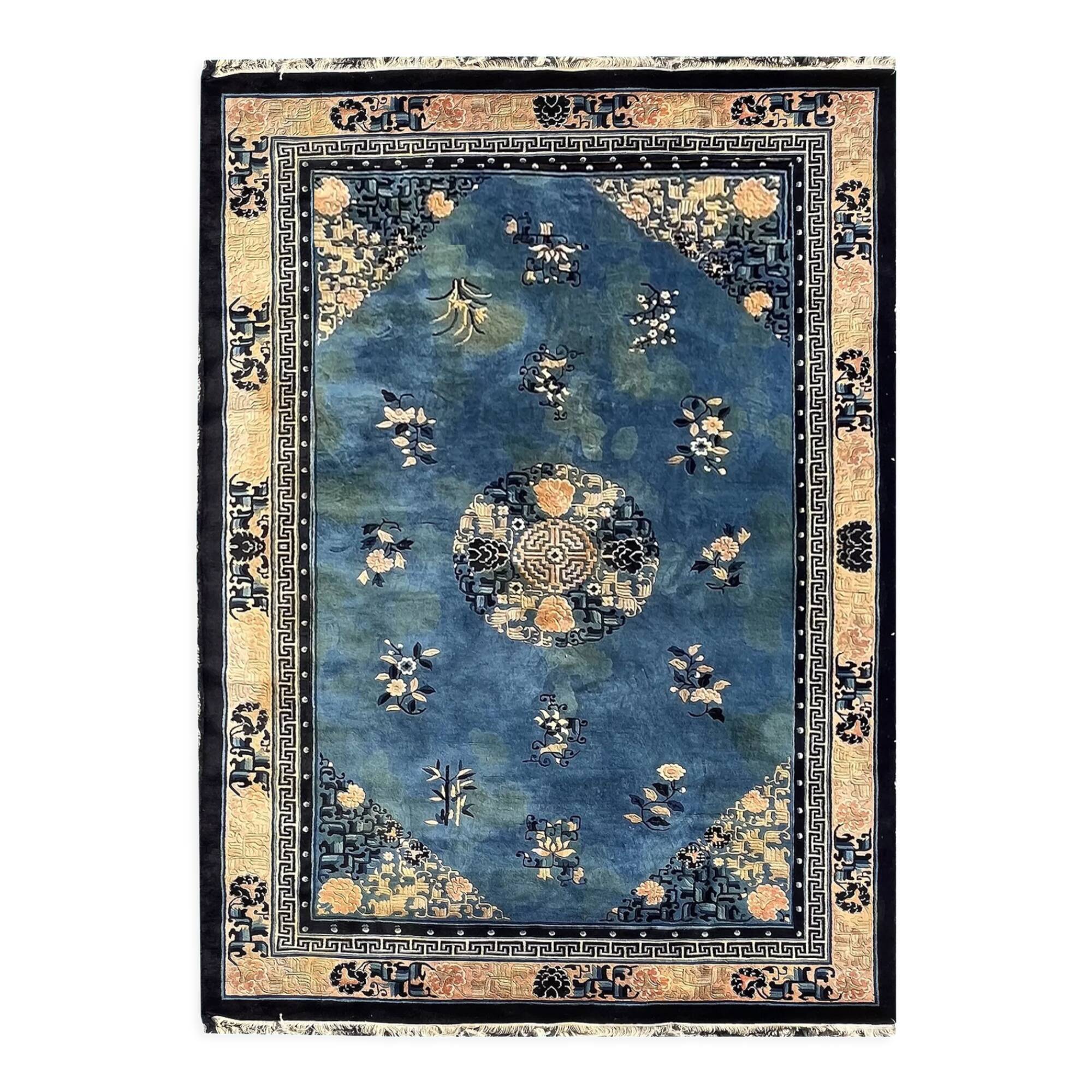 Chinese carpet Pekin antik finish, handmade, 1.82 X 2.72  M