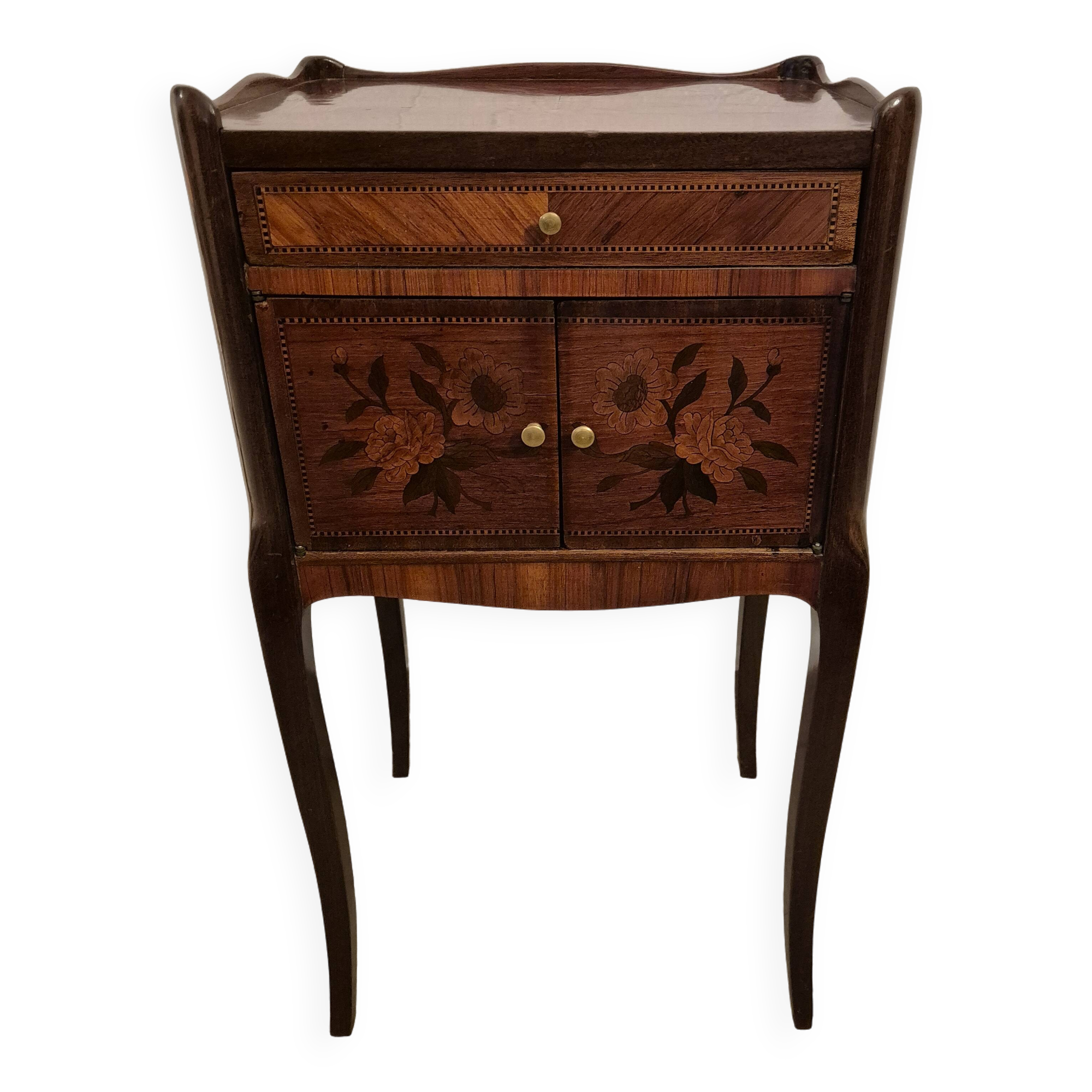 Louis XV style bedside table