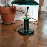 Vintage liner mushroom lamp