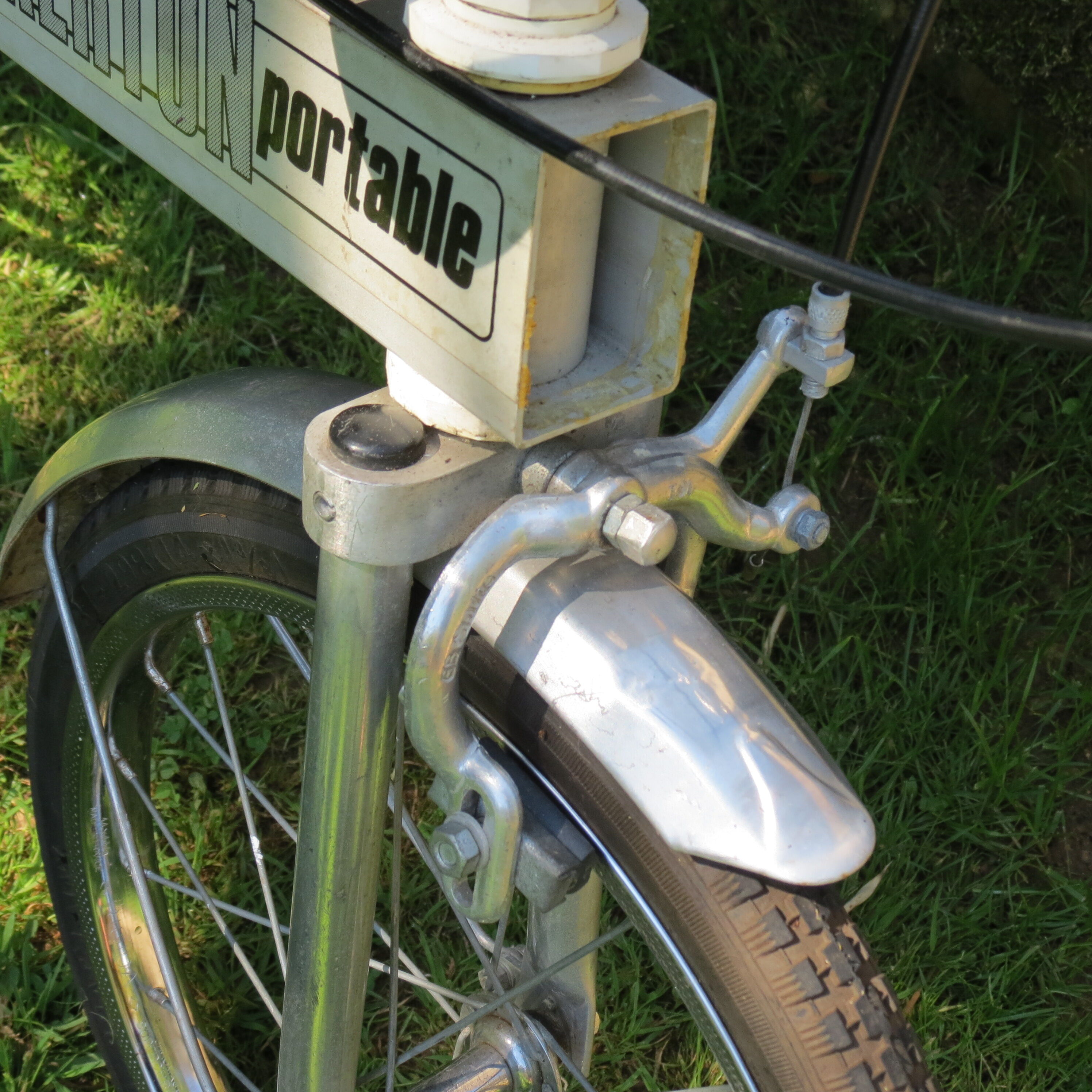 1970s aluminium fold up bike Bickerton portable