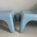 Pair of Bunso children's outdoor armchairs by Ikea Design Thomas Sandell