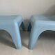 Pair of Bunso children's outdoor armchairs by Ikea Design Thomas Sandell
