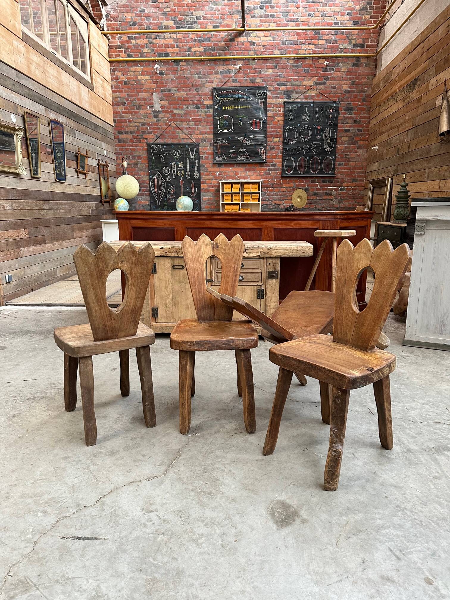 Set of 4 Olavi Hänninen chairs