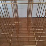 Art deco magazine rack/vinyl rack
