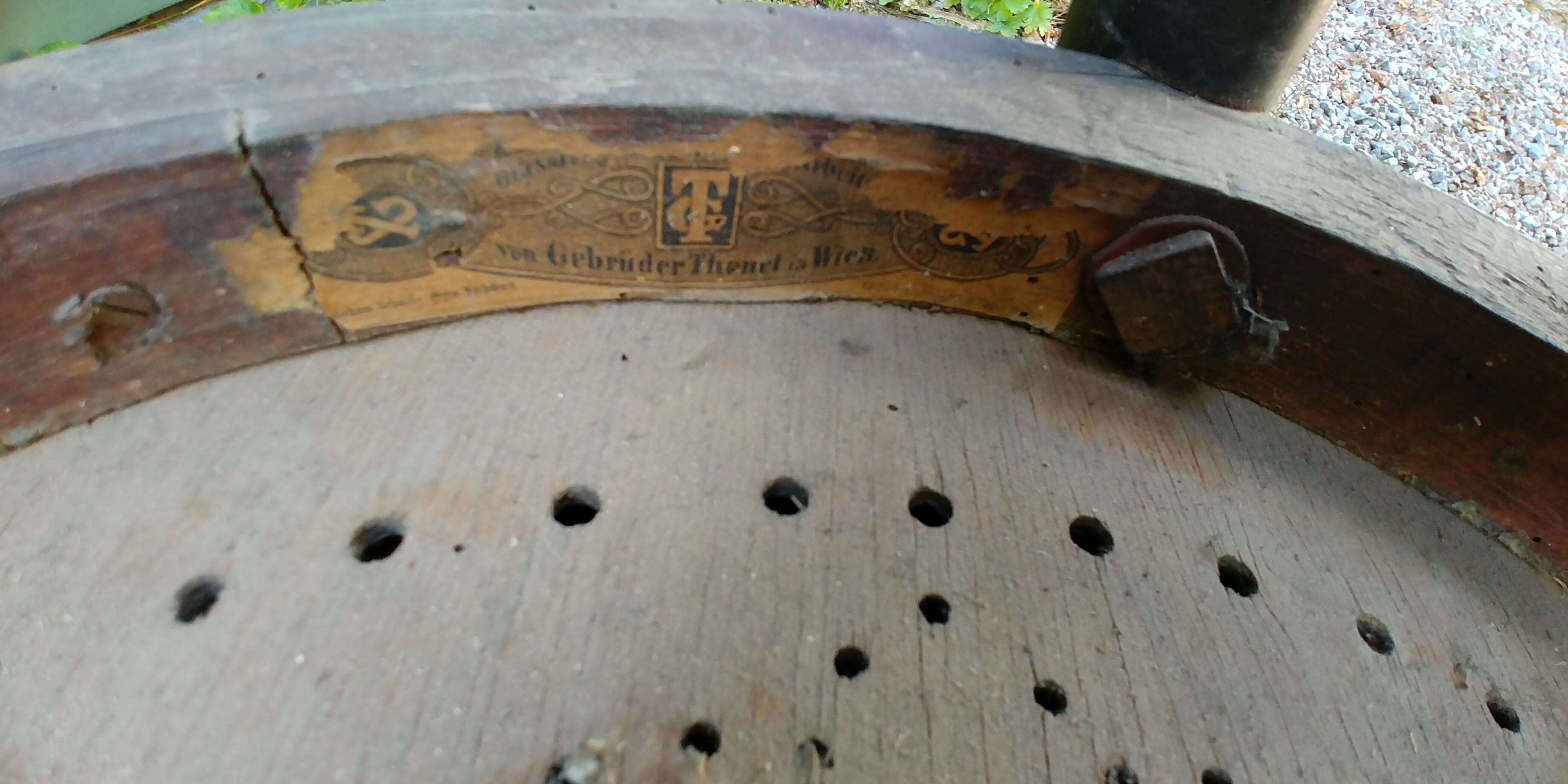 Lot of two bistro chairs No.14 from Thonet