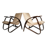 Pair of Art Deco armchairs by Jan Vanek 1930