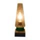Lampe vintage, lampe veilleuse, space age en verre bullé