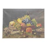 Still life oil on canvas, signed